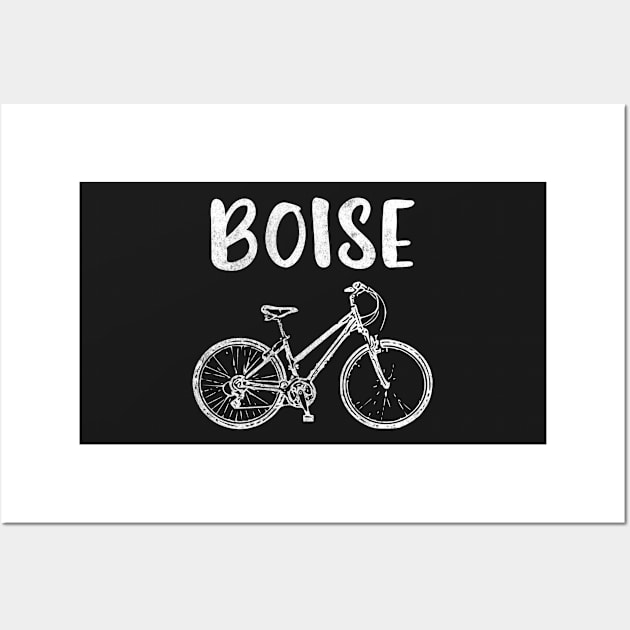 Bike Boise Wall Art by mivpiv